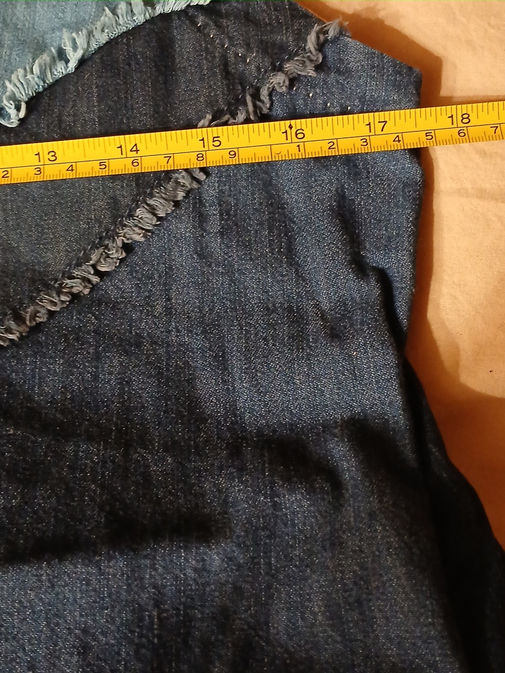 Free People Denim Patchwork Mini Dress - Picture 10 of 10